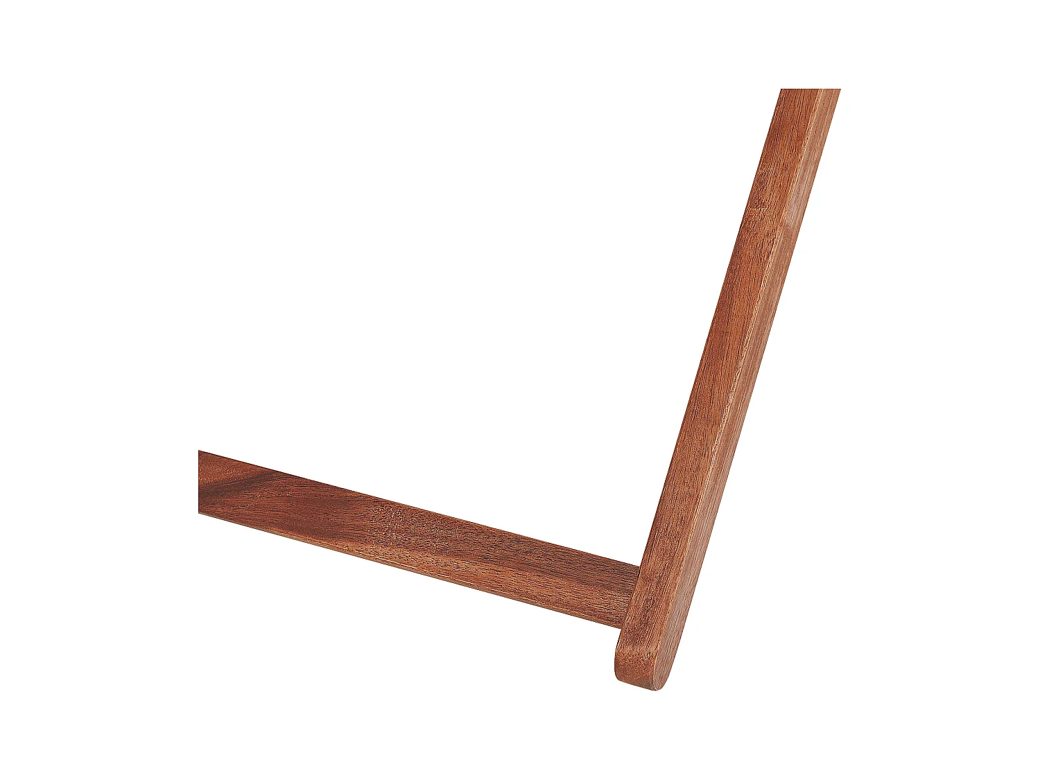 Lot de 2 chiliennes pliantes ANZIO avec tissus de remplacement Motif floral Acacia Marron foncé