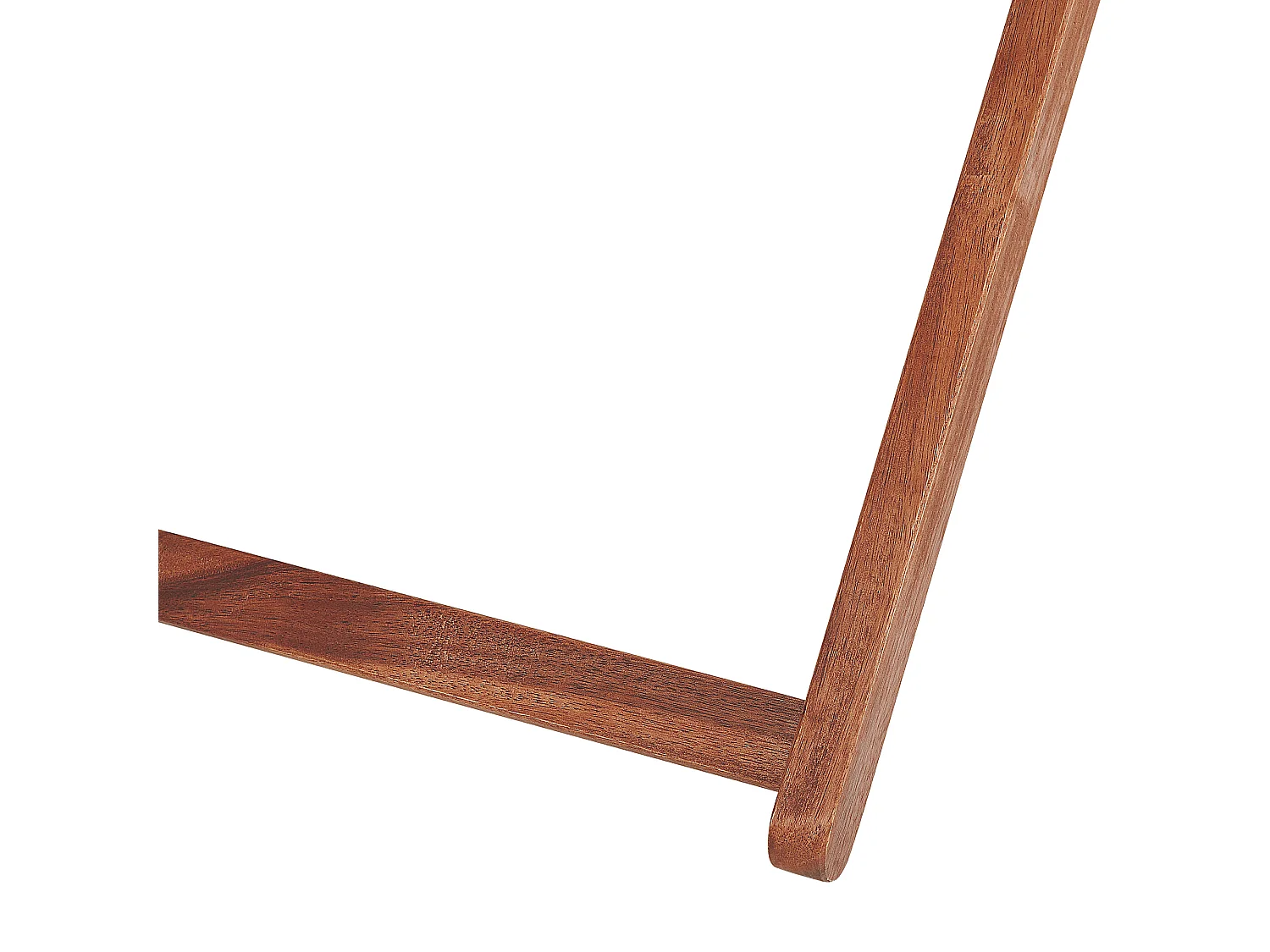 Lot de 2 chiliennes pliantes ANZIO avec tissus de remplacement Motif floral Acacia Marron foncé