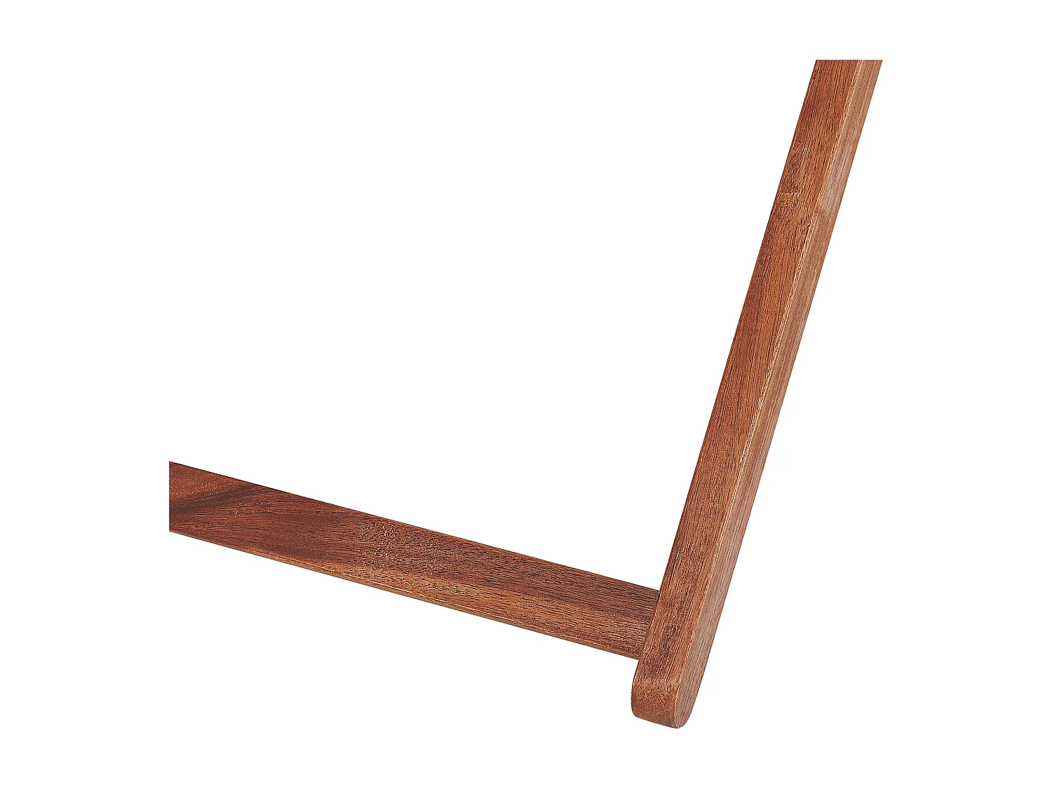 Lot de 2 chiliennes pliantes ANZIO avec tissus de remplacement Motif floral Acacia Marron foncé