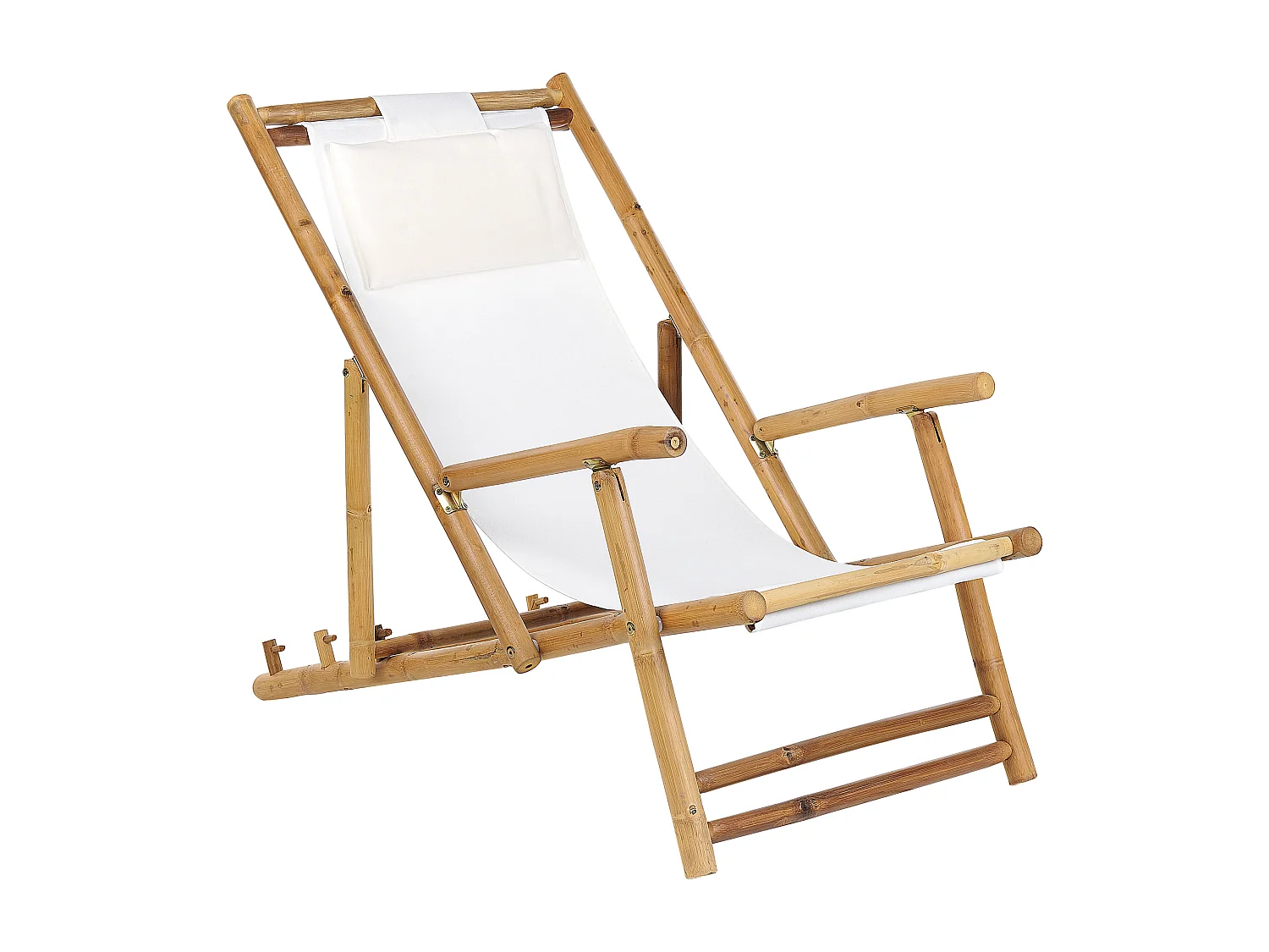 Tumbona Madera Beige claro ATRANI