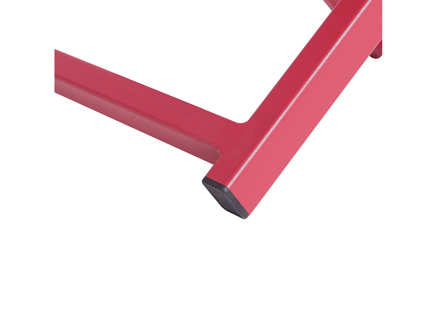 Chilienne pliante LOCRI Métal Rouge