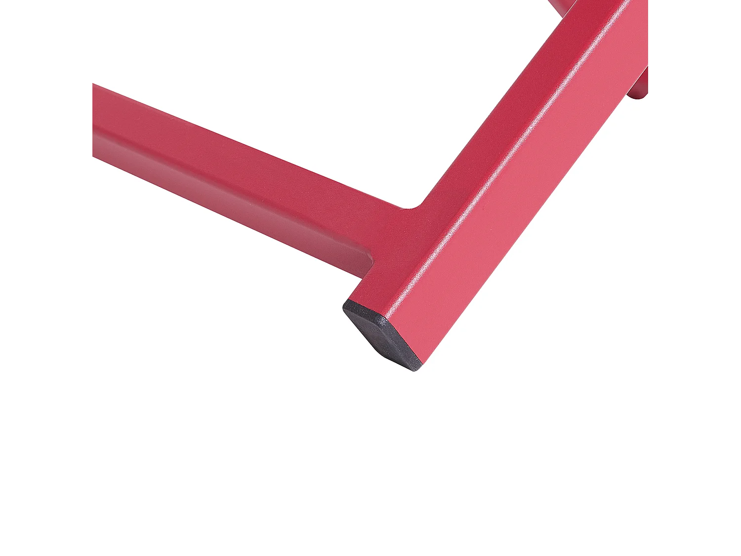 Chilienne pliante LOCRI Métal Rouge