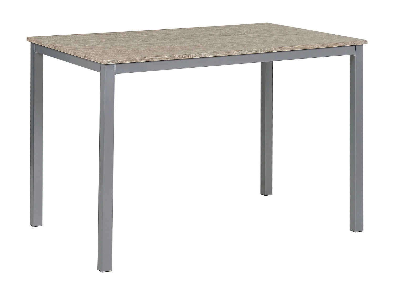 Ensemble de salle à manger effet bois clair et gris 4 places BLUMBERG