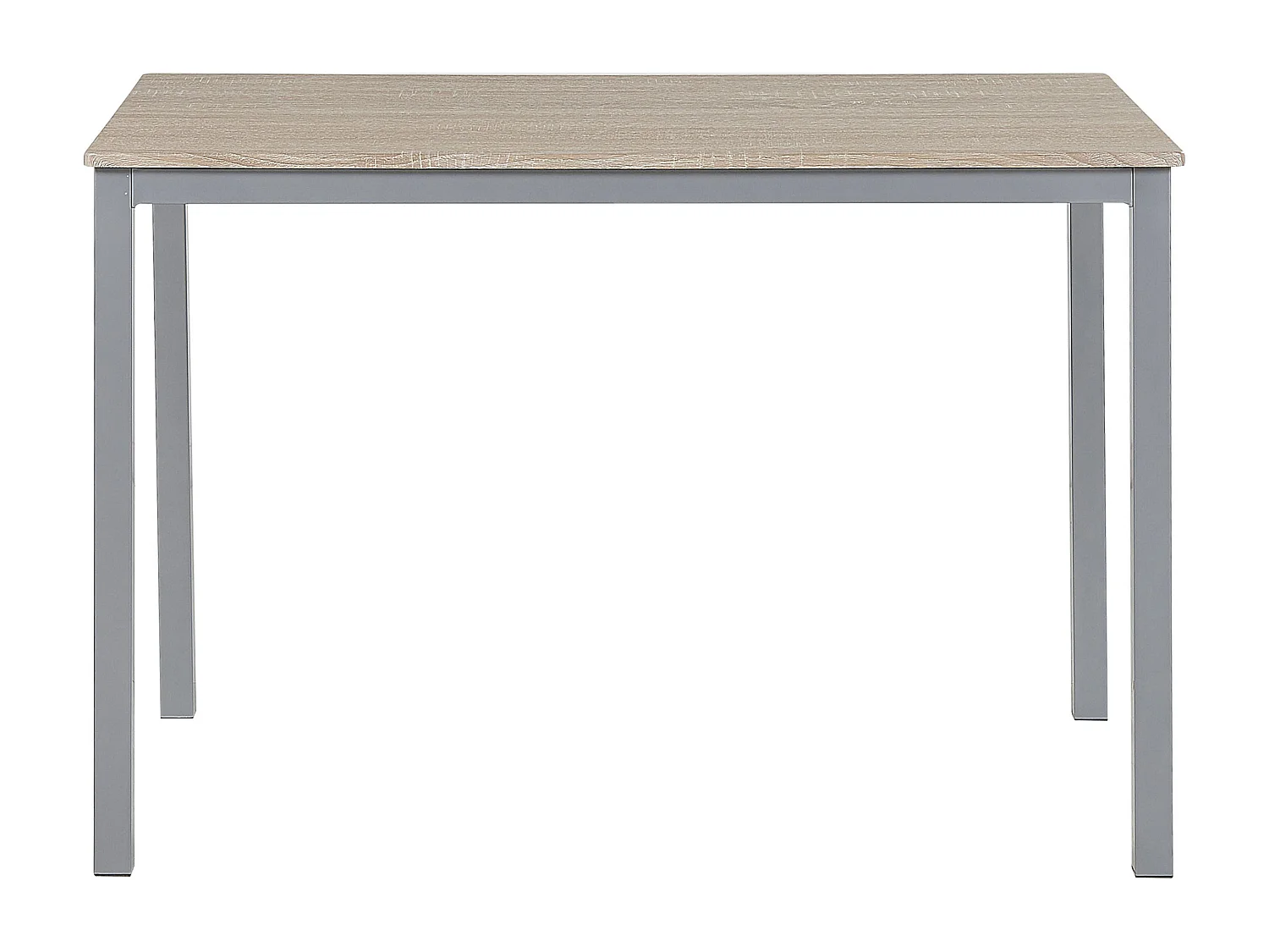 Ensemble de salle à manger effet bois clair et gris 4 places BLUMBERG