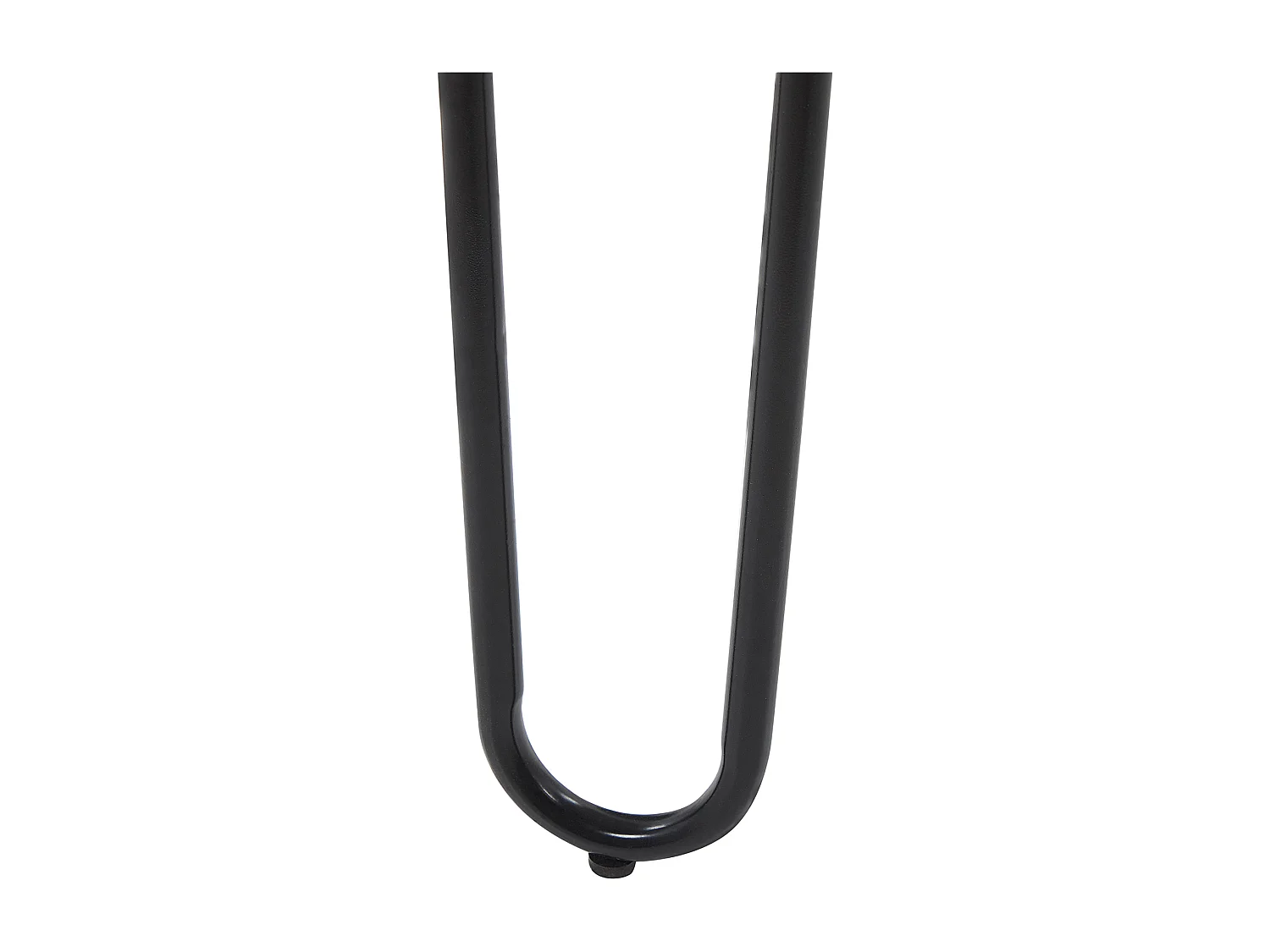 Set da pranzo a 4 posti effetto marmo grigio e nero KEMPTON