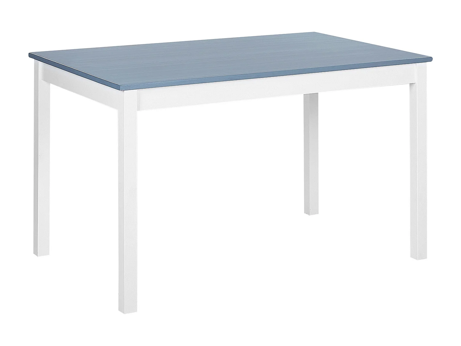 Eetkamerset MOANA Dennenhout Wit 4-zitter