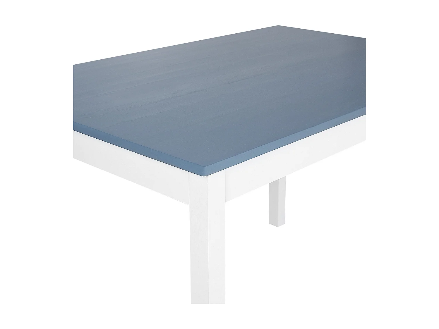 Eetkamerset MOANA Dennenhout Wit 4-zitter