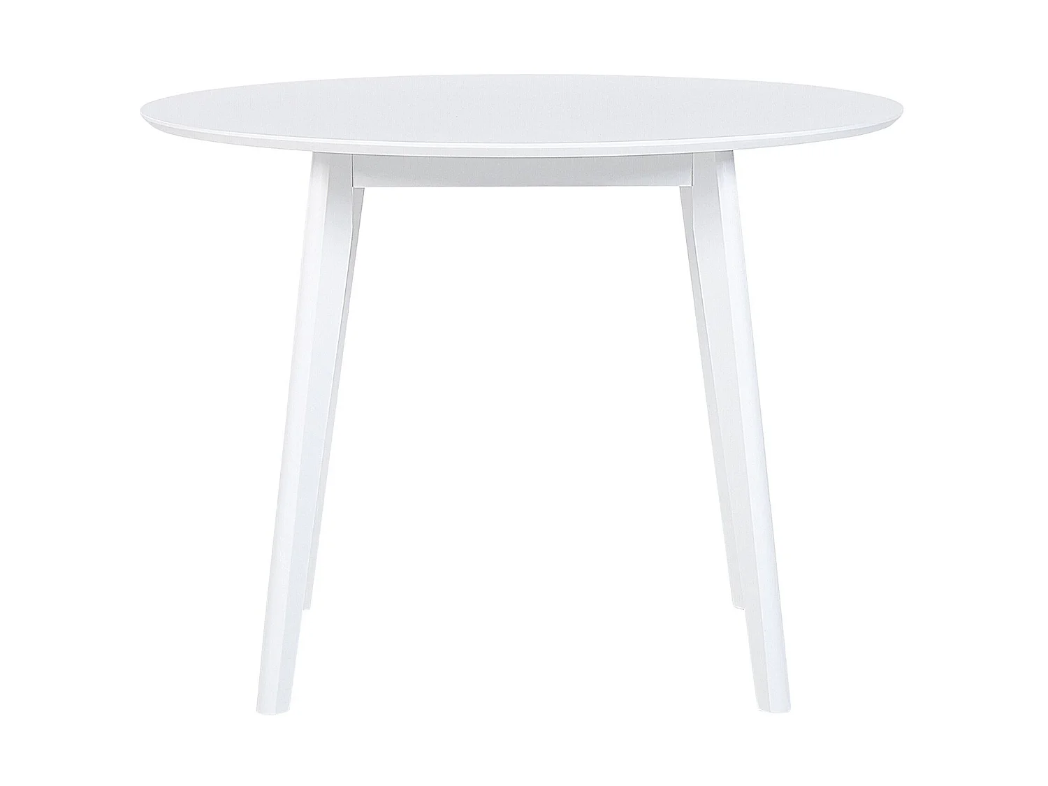 Conjunto de refeição 4 lugares branco ROXBY