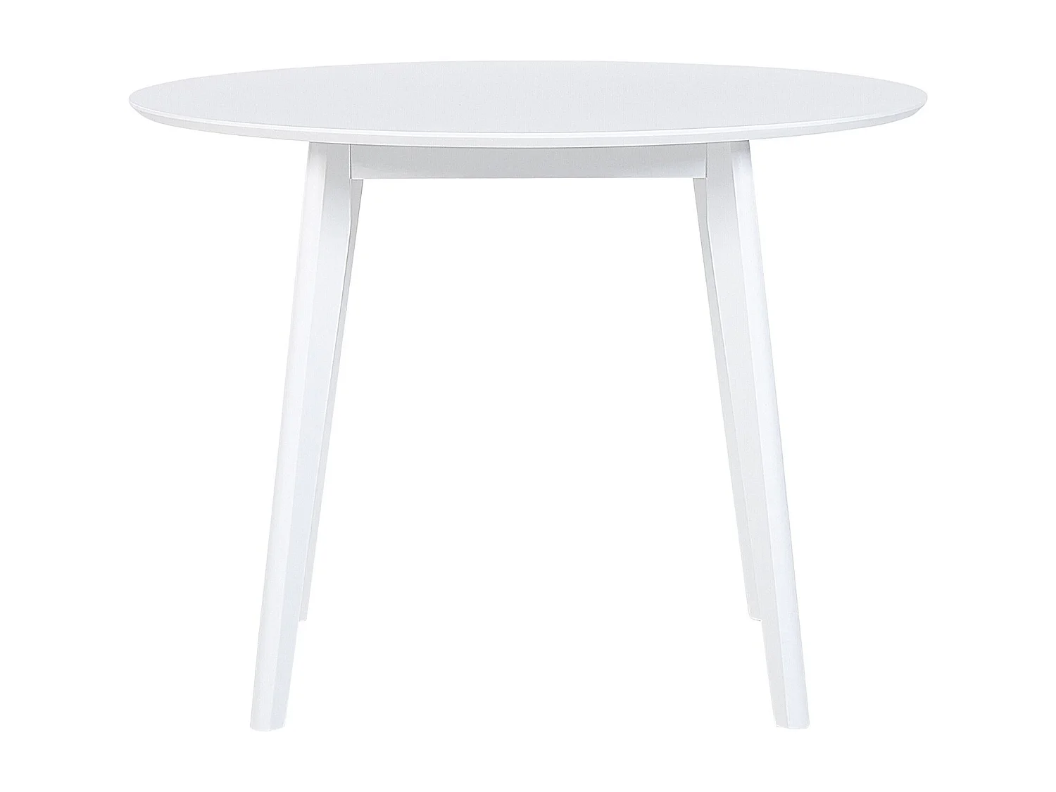 Set di 4 sedie da pranzo bianche ROXBY