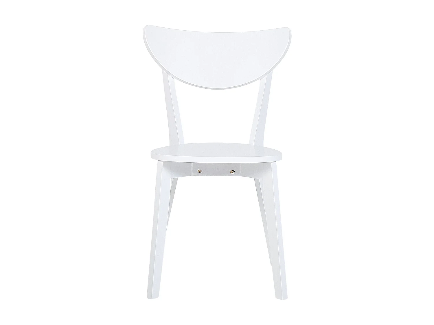 Set di 4 sedie da pranzo bianche ROXBY