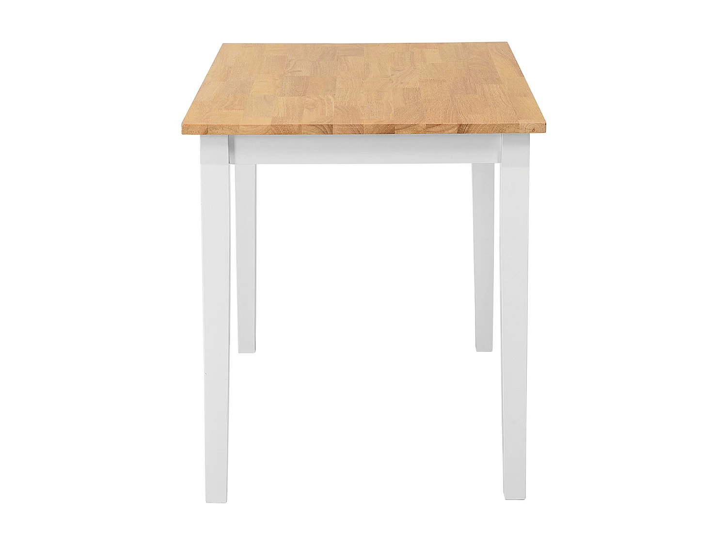 Ensemble de cuisine Table et 4 chaises en bois 120 x 75 cm HOUSTON