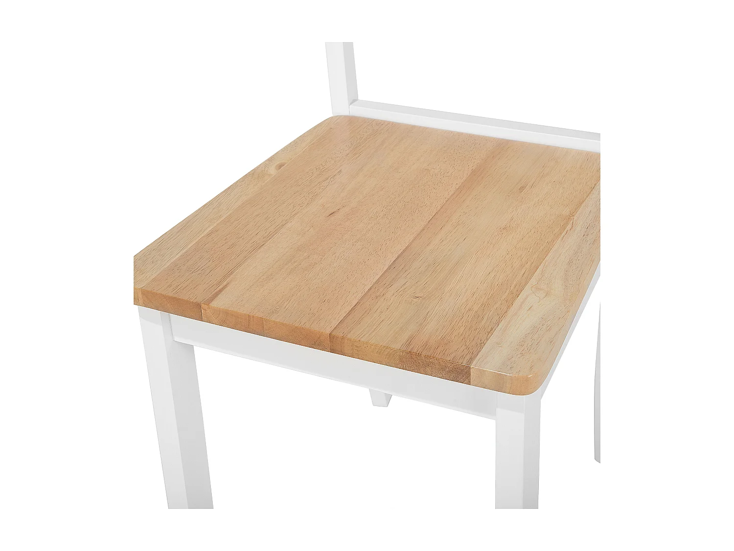 Ensemble de salle à manger 6 places en bois blanc GEORGIA