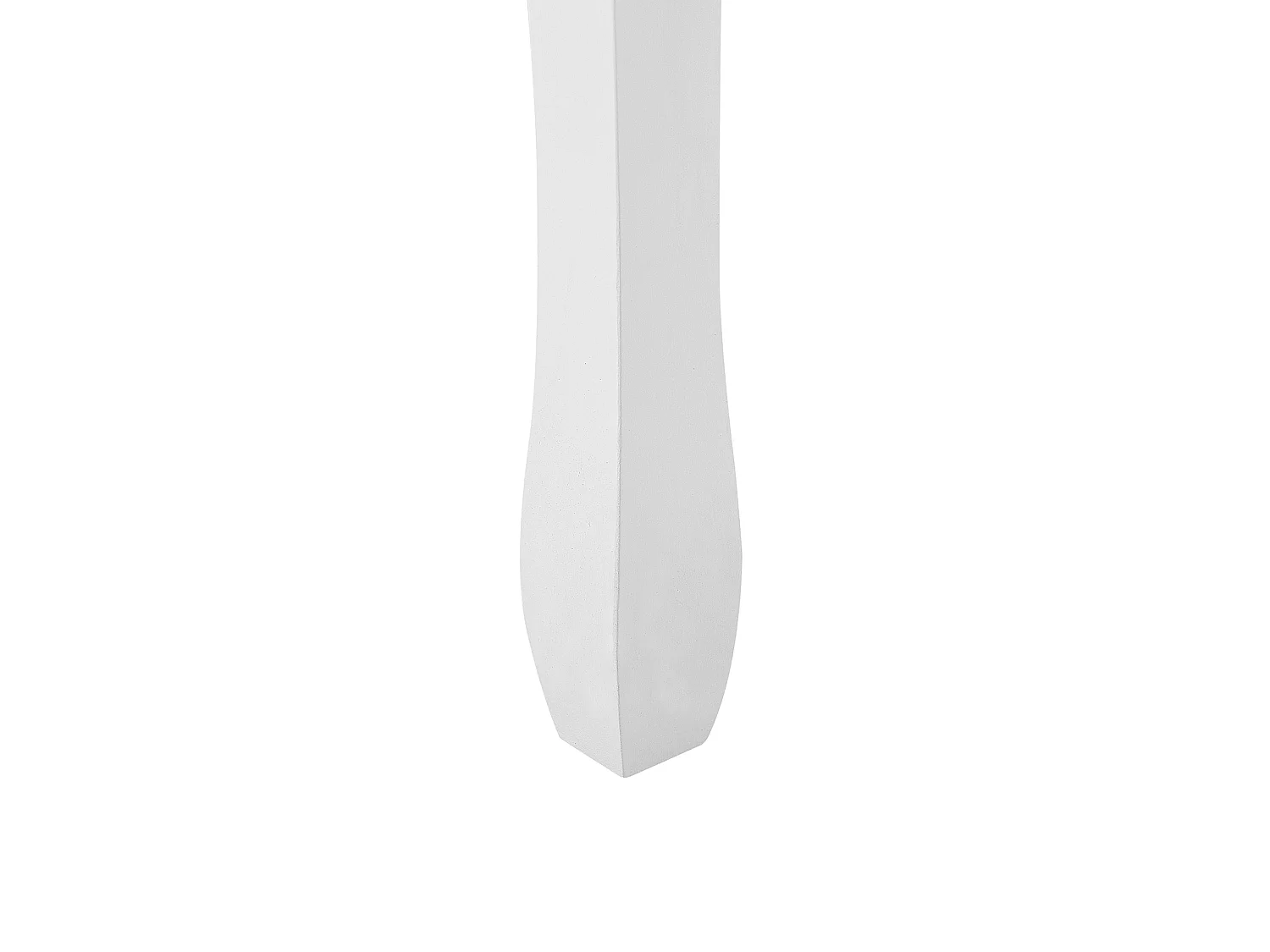 Toeletta con specchio e sgabello RAYON Bianco