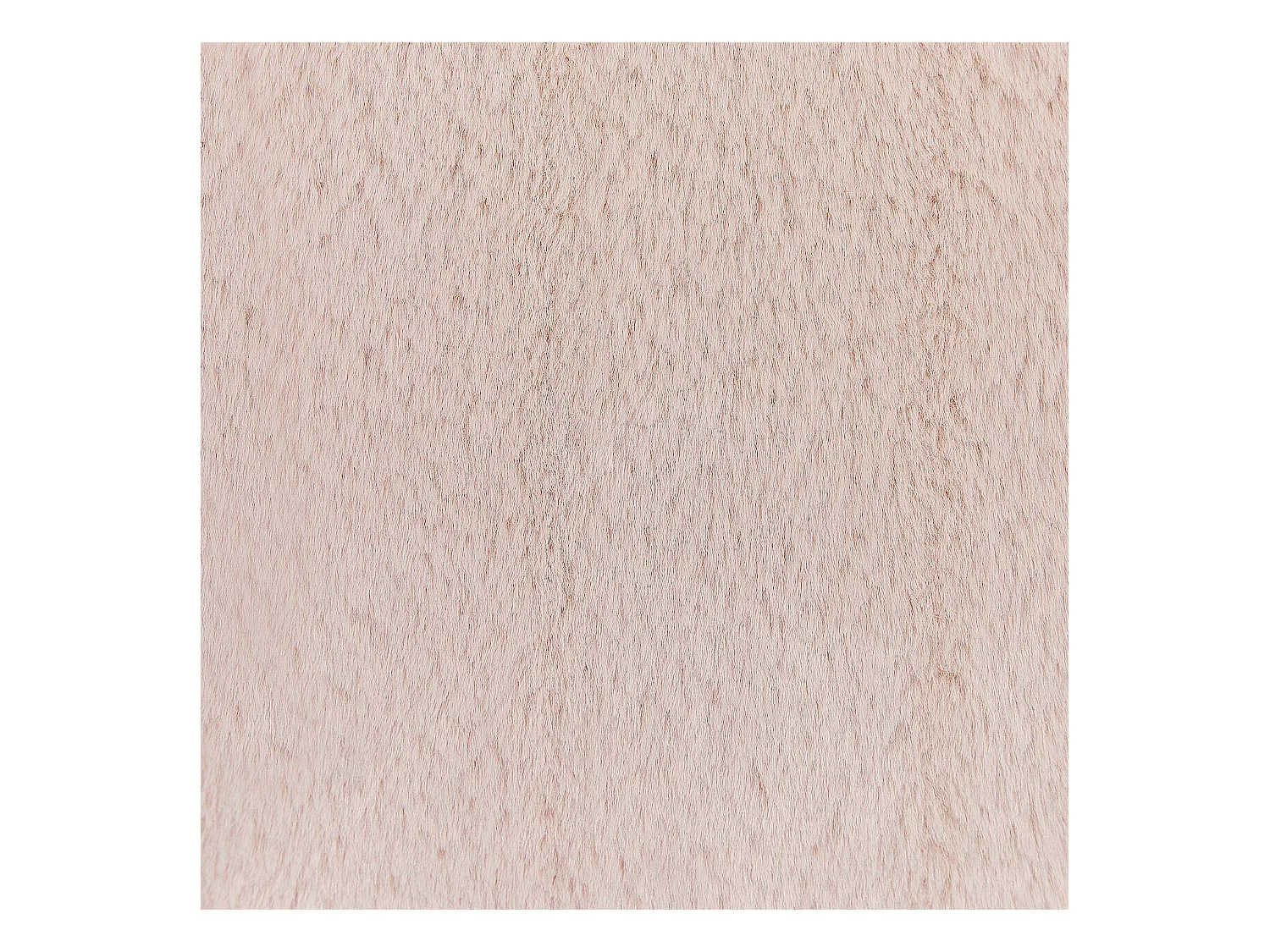 Dekokissen im 2er Set Felloptik 45 x 45 cm gestreiftes Polyester hellrosa Pumila