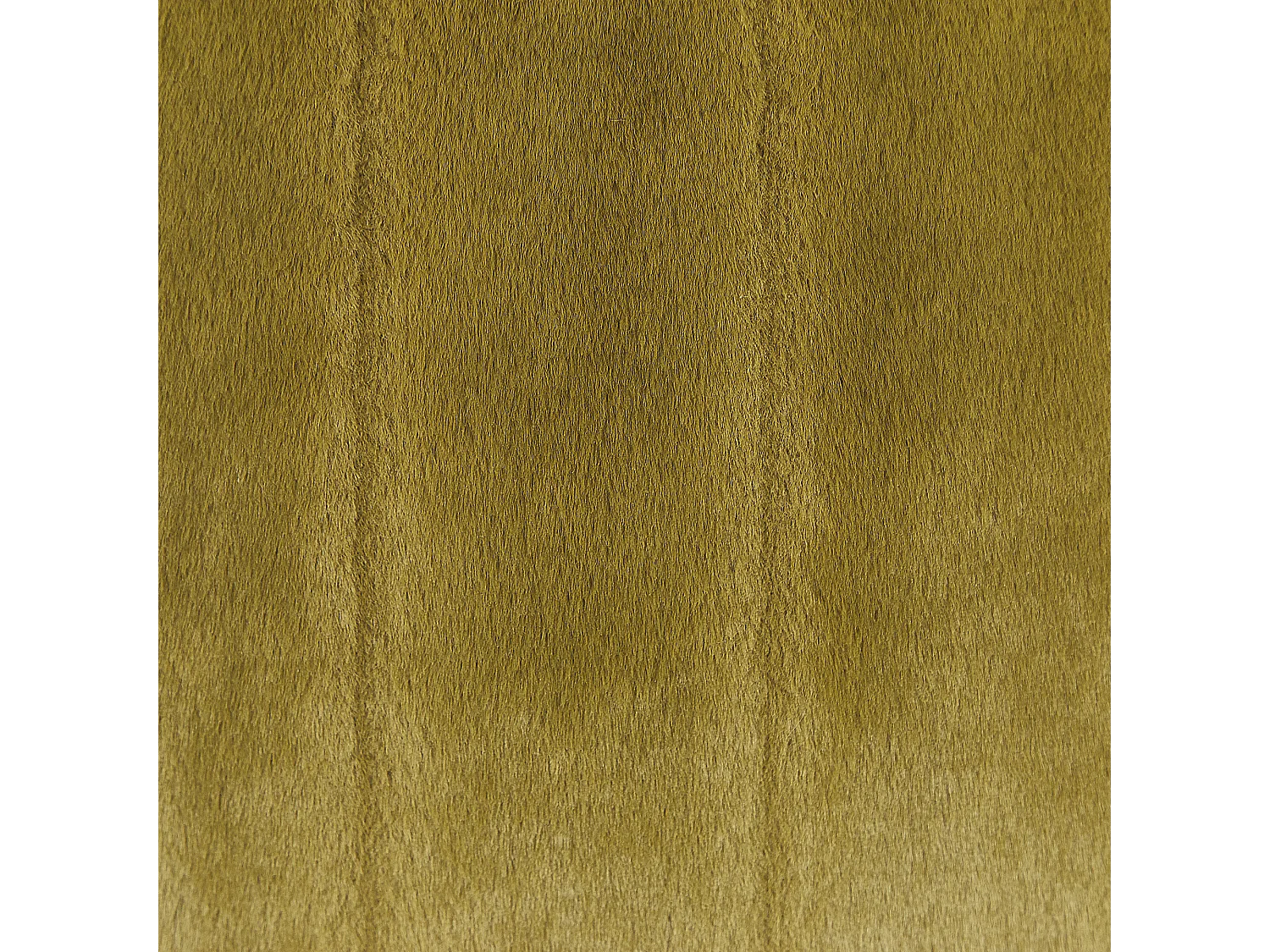 Set di 2 cuscini PUMILA Finta pelliccia 45 x 45 cm Verde oliva A strisce