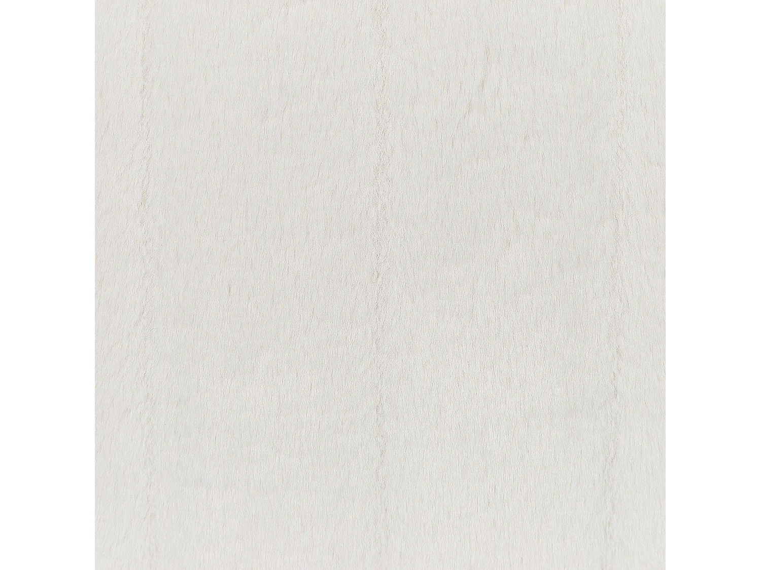 Lot de 2 coussins décoratifs PUMILA Fourrure synthétique 45 x 45 cm Blanc Unicolore