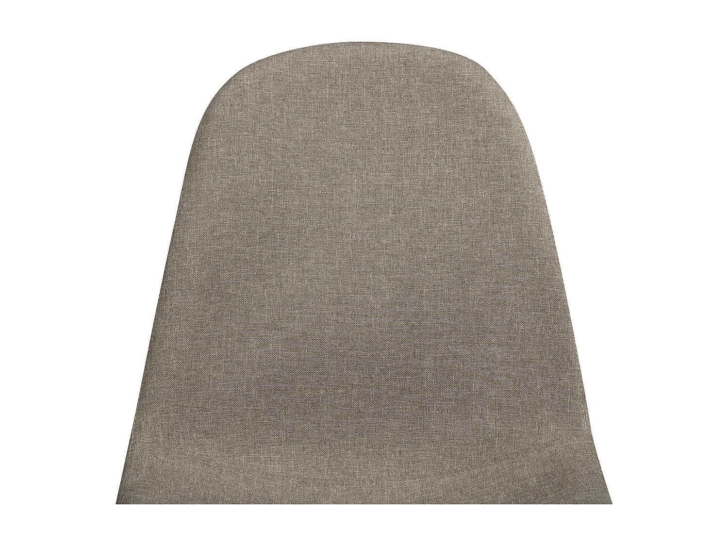 Set di 2 sedie da pranzo tessuto grigio BRUCE