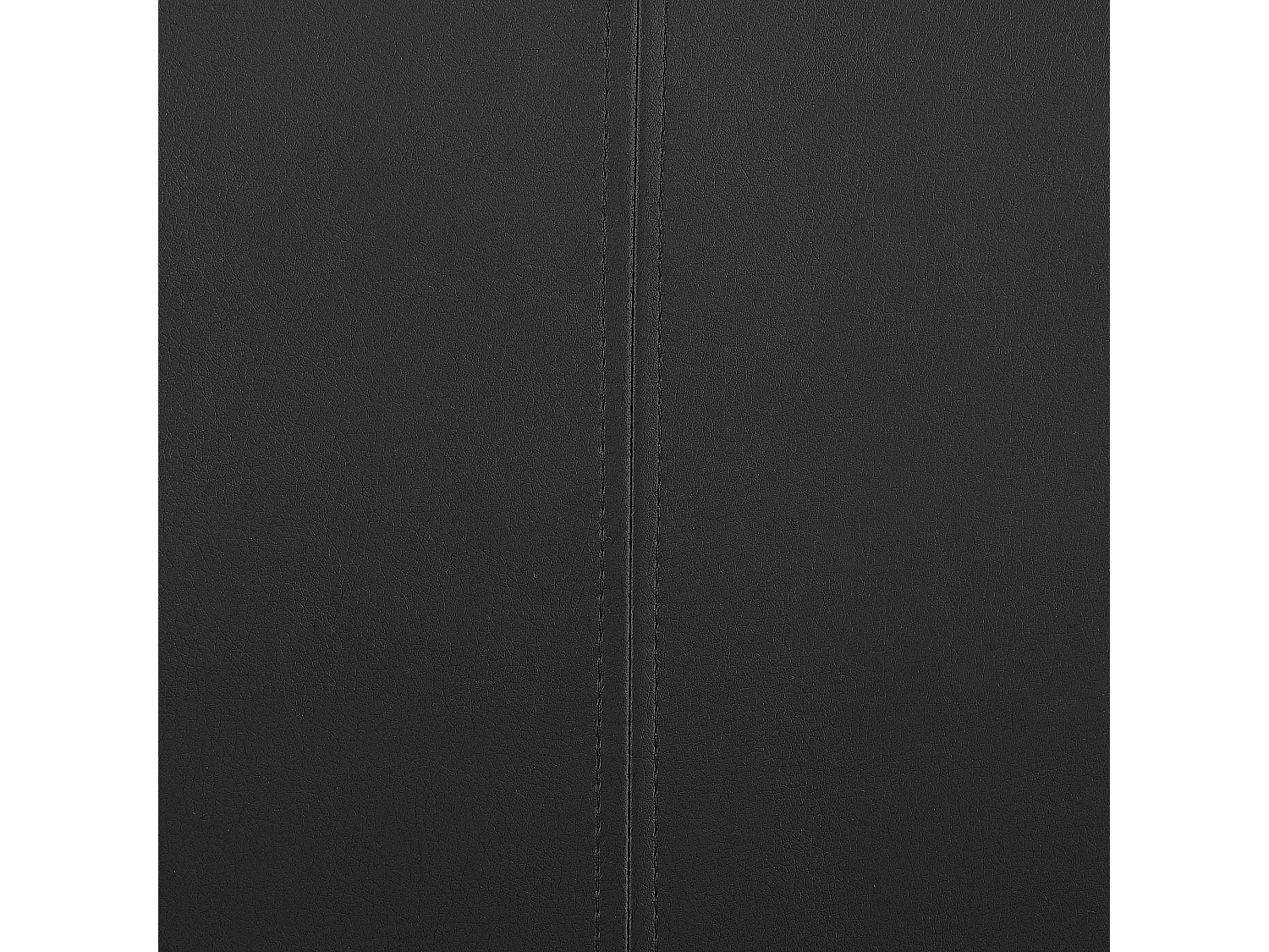 Lot de 2 chaises de salle à manger GREEDIN Cuir PU Noir