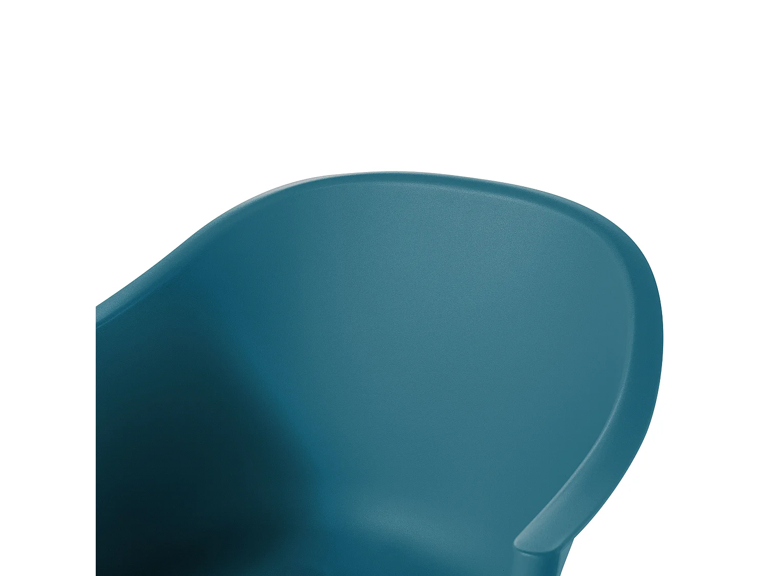 Fauteuil à bascule HARMONY Matière synthétique Bleu paon