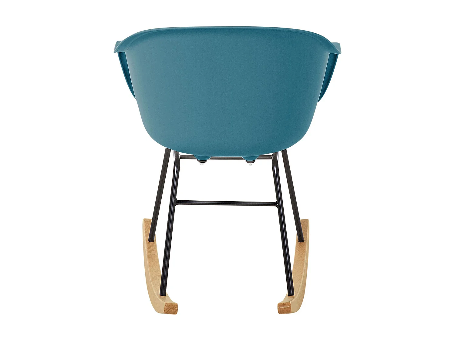 Fauteuil à bascule HARMONY Matière synthétique Bleu paon