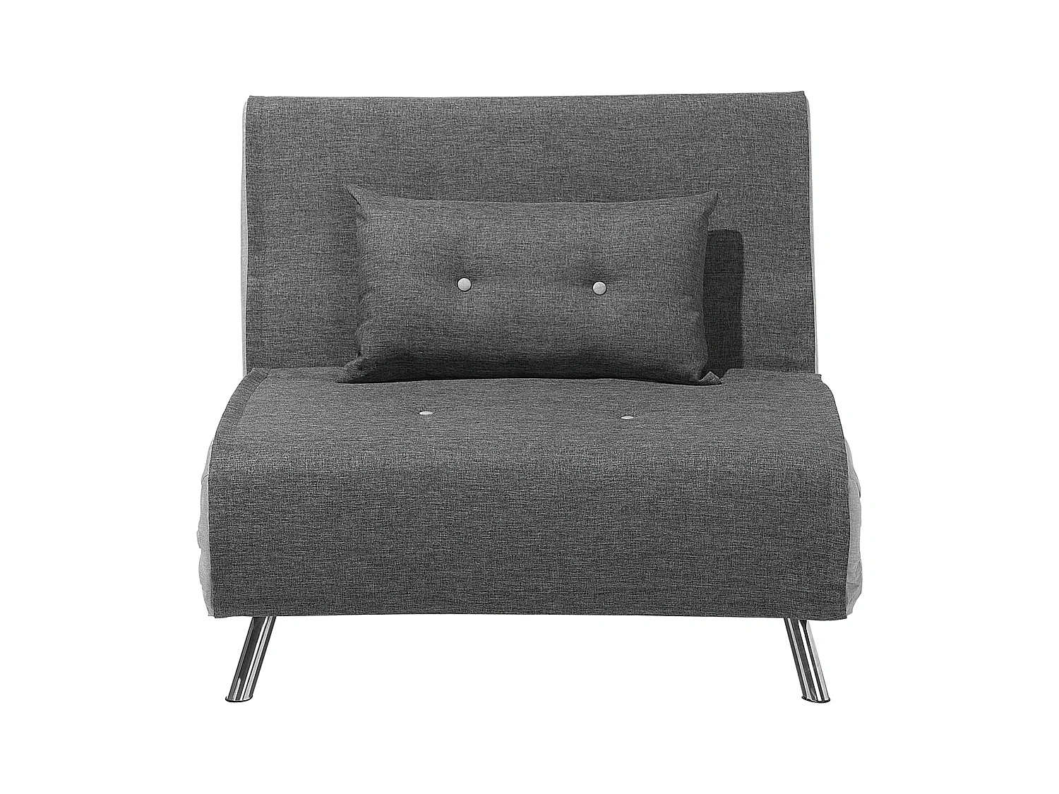 Fauteuil convertible FARRIS Tissu Gris foncé