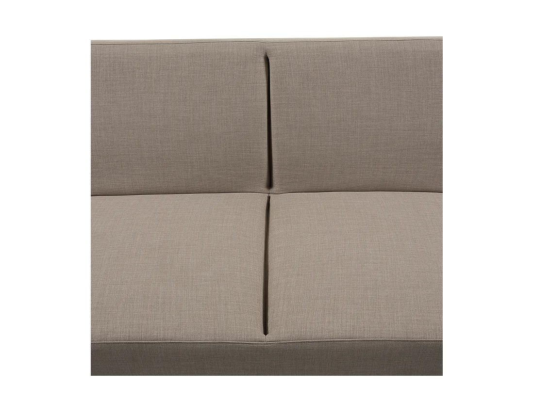 Canapé-lit 2 places YORK Tissu Beige