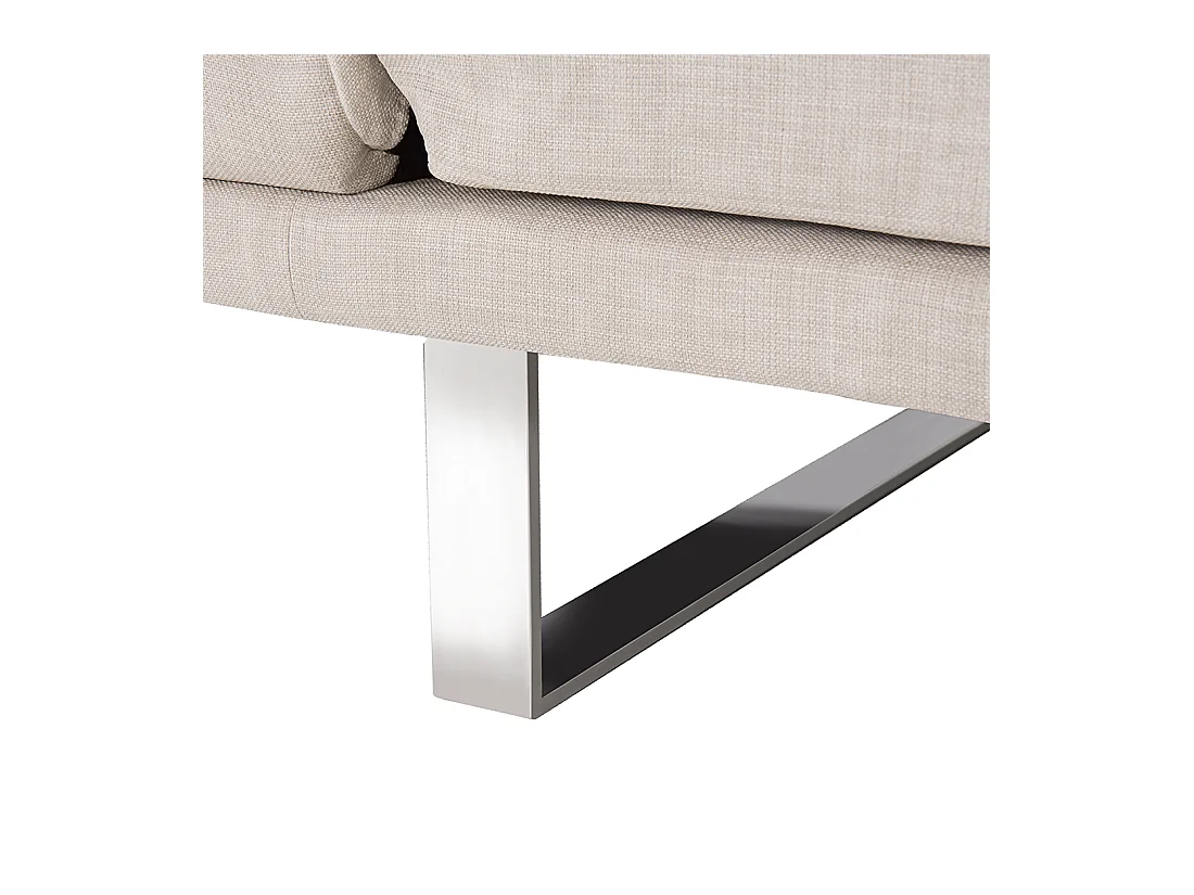Canapé-lit 2 places YORK Tissu Beige