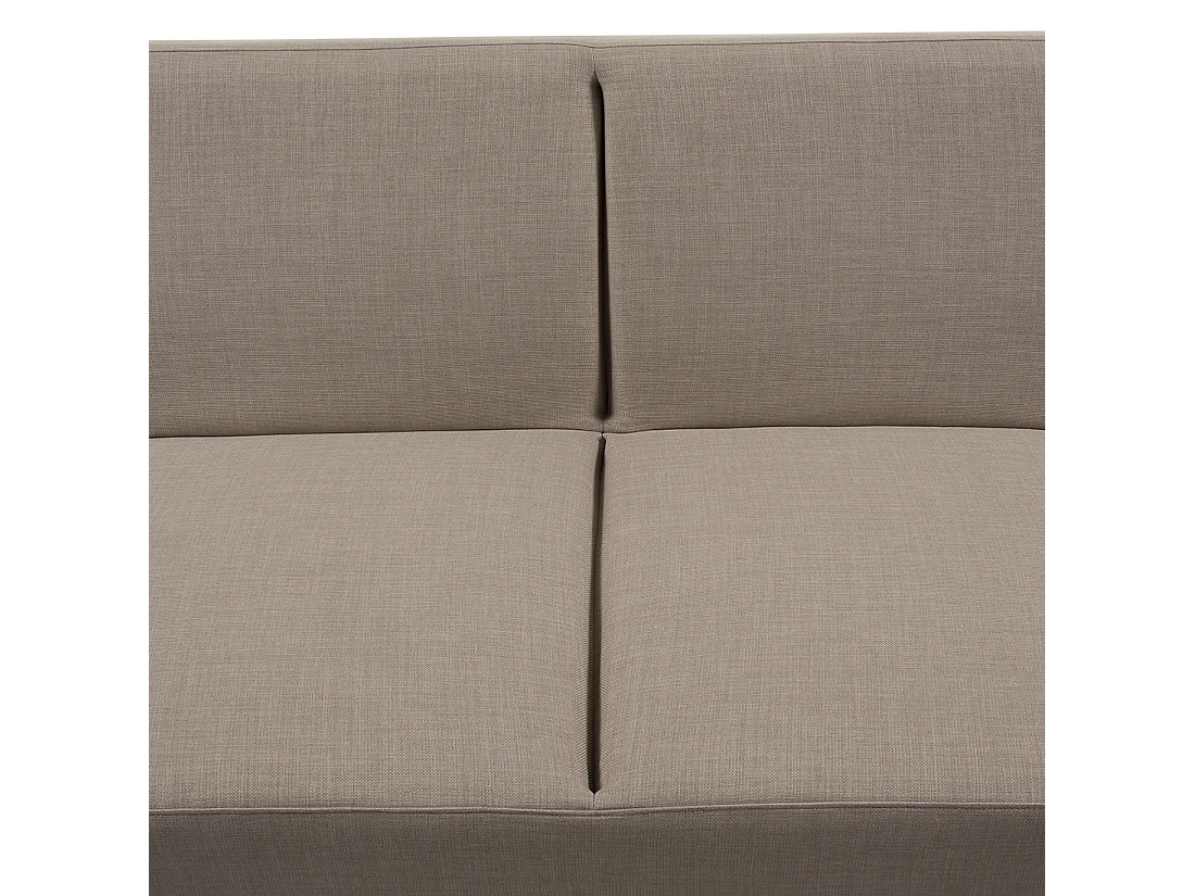 Slaapbank YORK Stof Beige 2-zitter