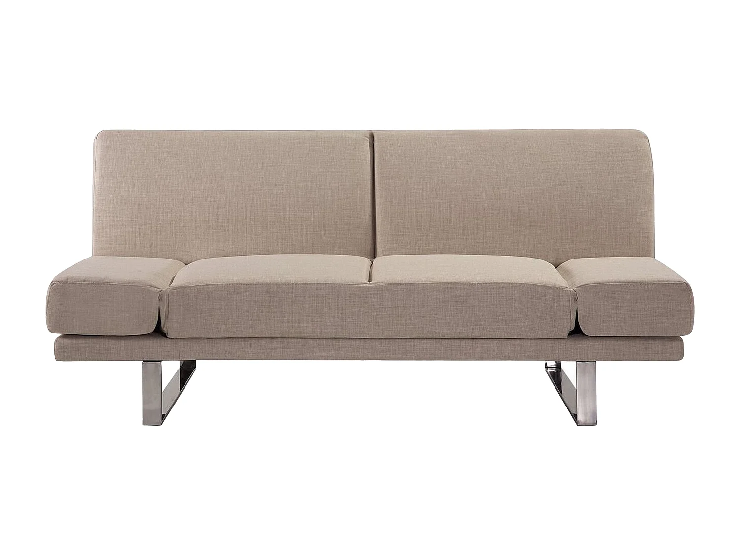 Canapé-lit 2 places YORK Tissu Beige