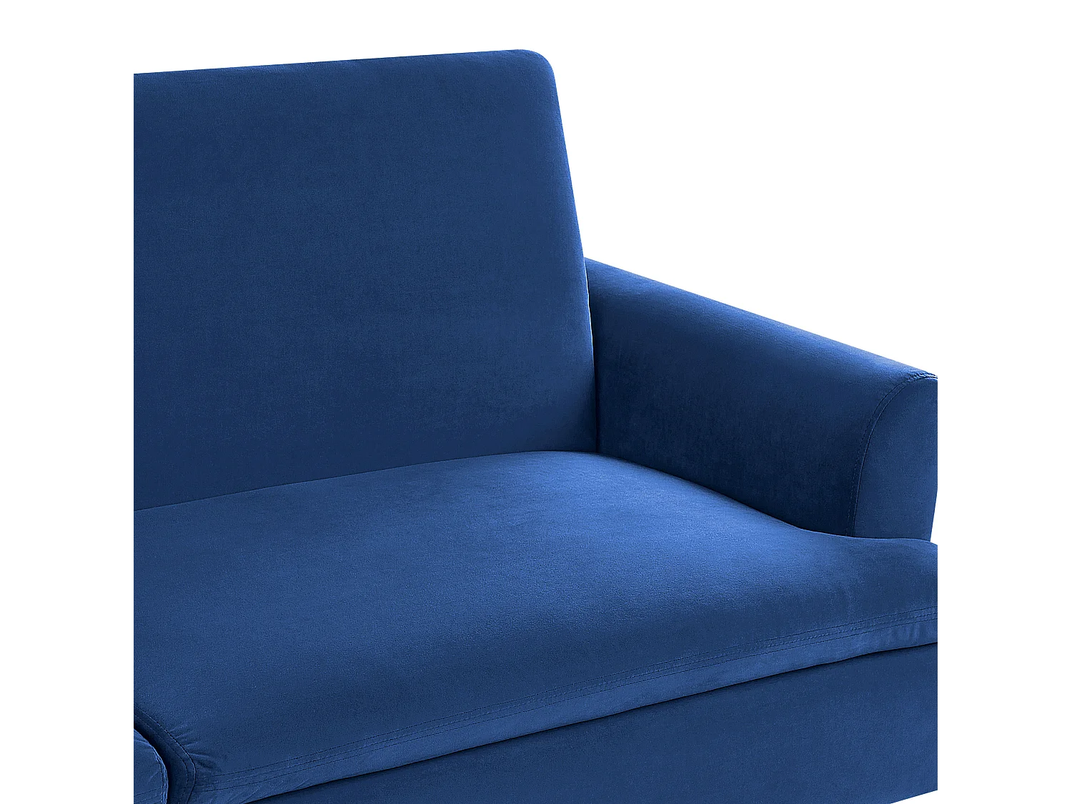 Sofá cama VETTRE Terciopelo Azul marino 3 plazas