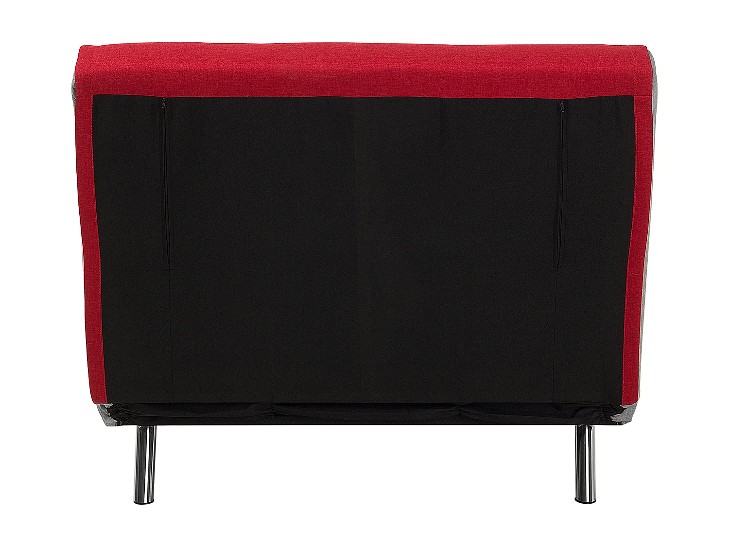 Fauteuil convertible FARRIS Tissu Rouge