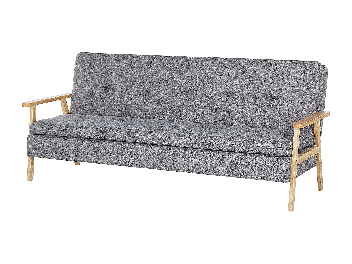 Sofá cama TJORN Tela Gris claro 3 plazas