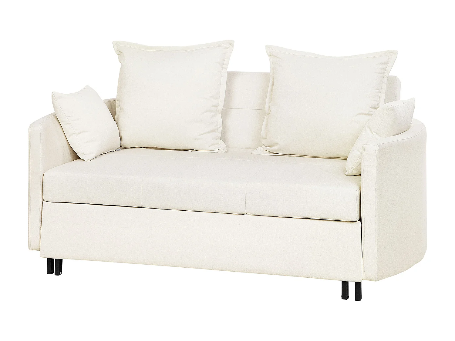 Sofá cama HOVIN Tela Beige 2 plazas