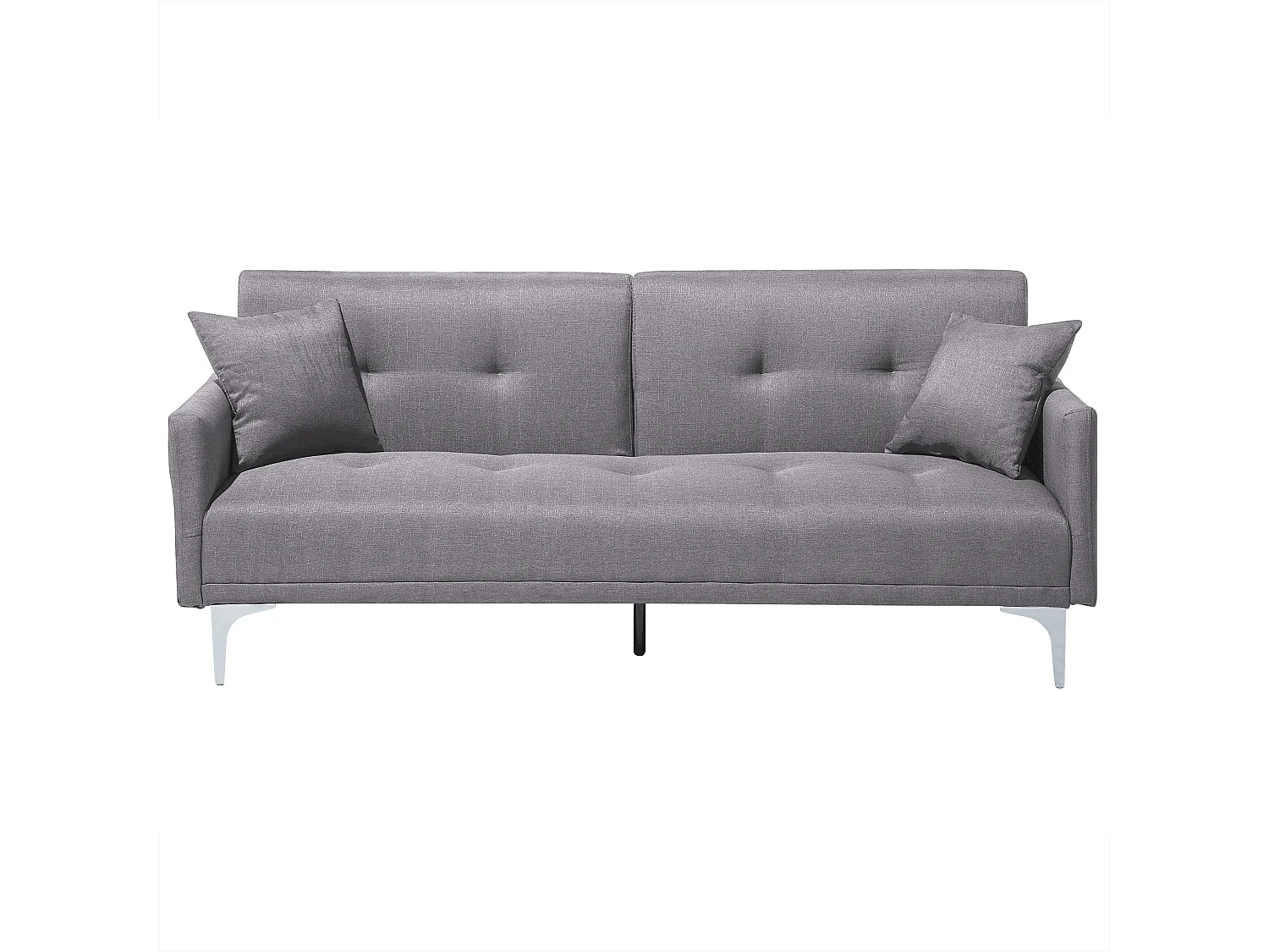 Canapé-lit 3 places LUCAN Tissu Gris