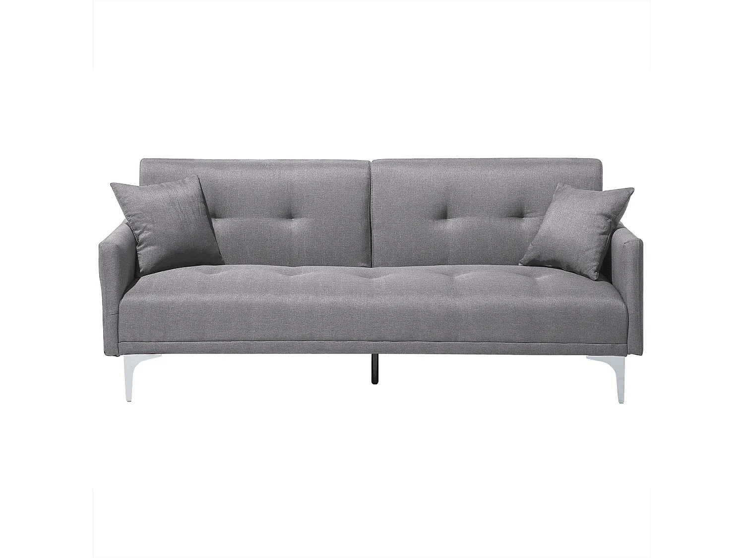 Canapé-lit 3 places LUCAN Tissu Gris