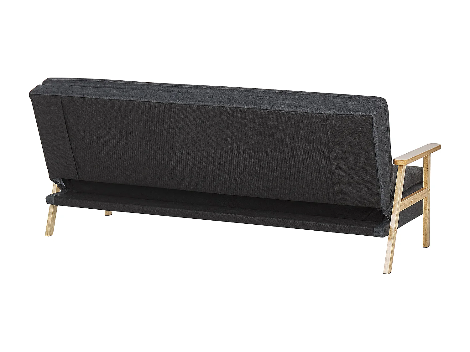 Sofá-cama TJORN Tecido Cinzento escuro 3 lugares