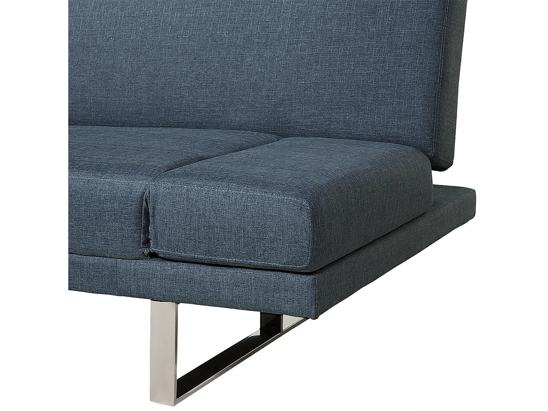 Slaapbank YORK Stof Blauw 2-zitter