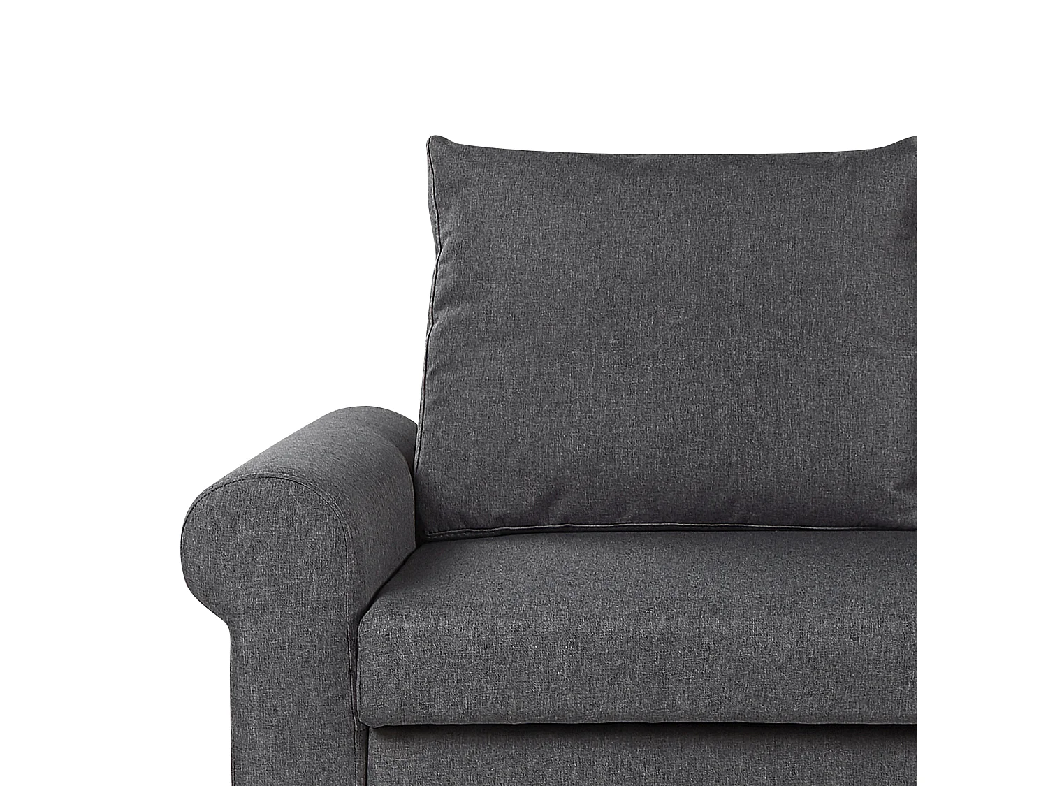 Slaapbank SILDA Stof Donkergrijs 2-zitter