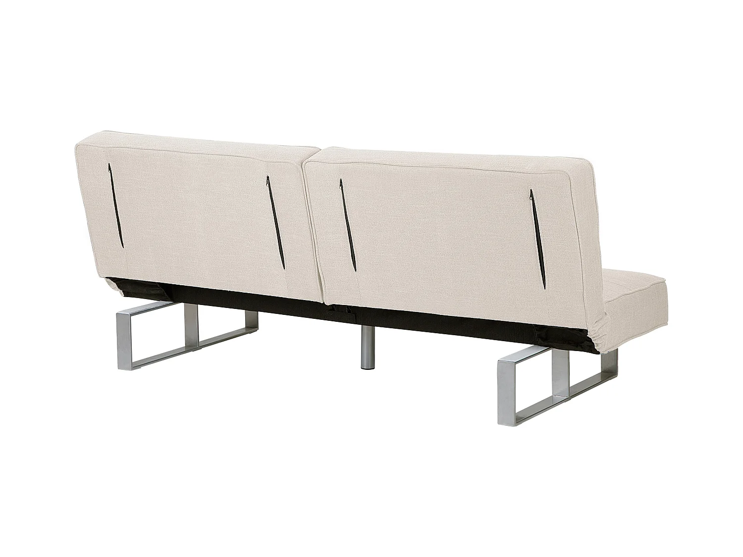 Canapé-lit 3 places DUBLIN Tissu Beige clair