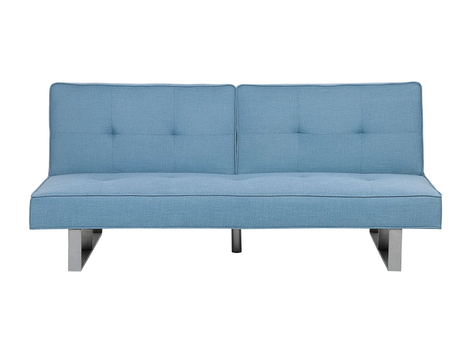 Slaapbank DUBLIN Stof Lichtblauw 3-zitter