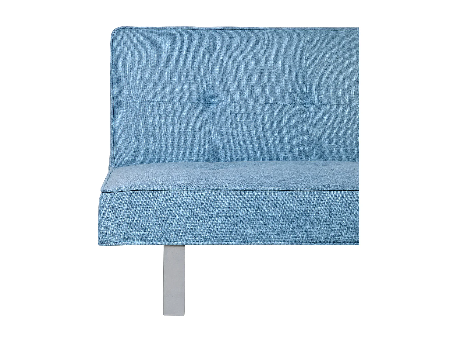 Canapé-lit 3 places DUBLIN Tissu Bleu clair