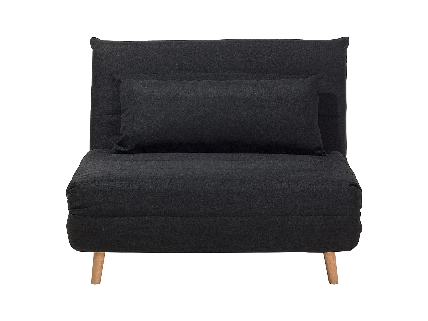 Fauteuil convertible SETTEN Tissu Noir