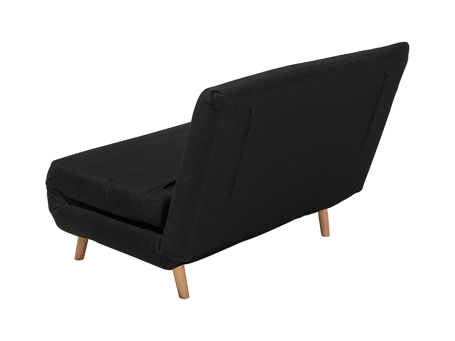 Sofá cama individual SETTEN Tela Negro