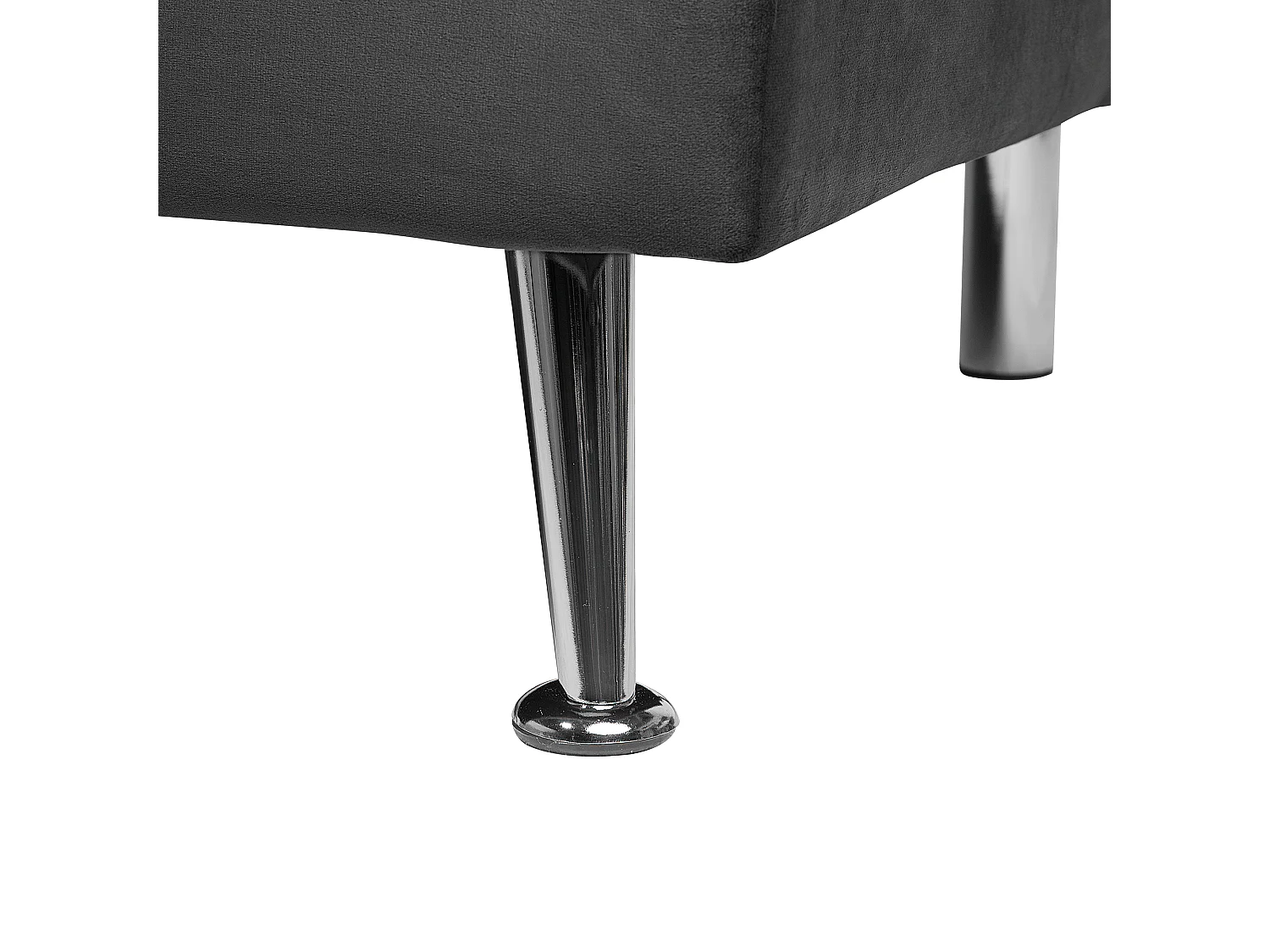 Divano letto HASLE Tessuto Grigio 3 posti