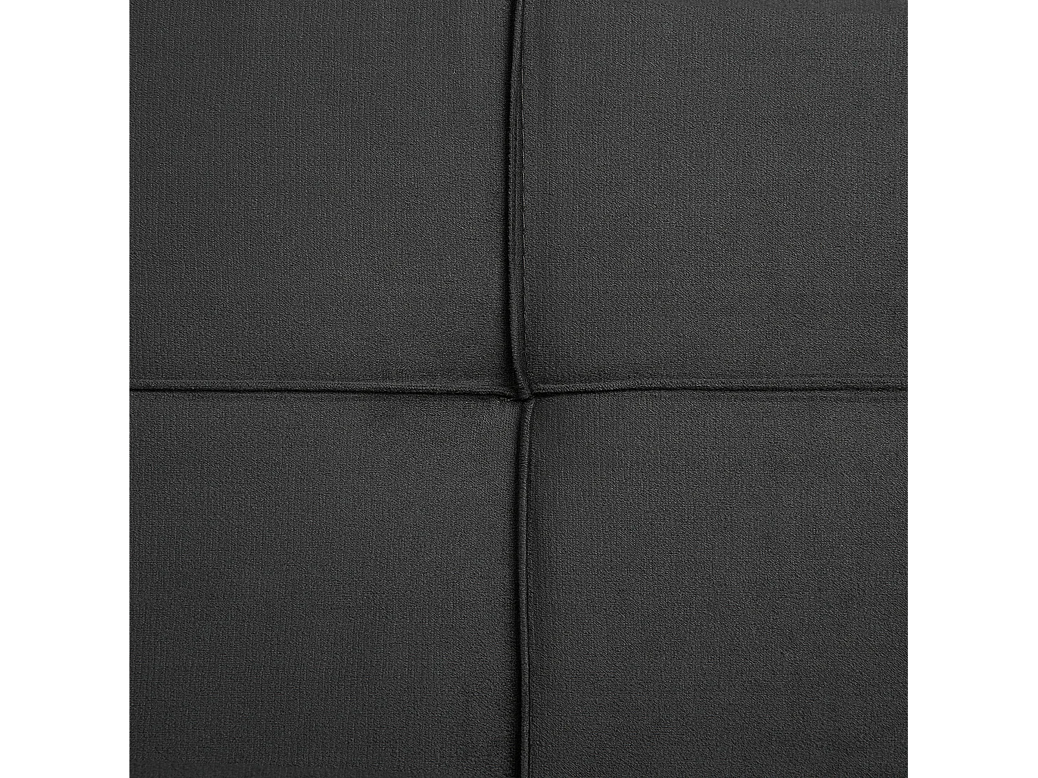 Divano letto HASLE Tessuto Grigio 3 posti