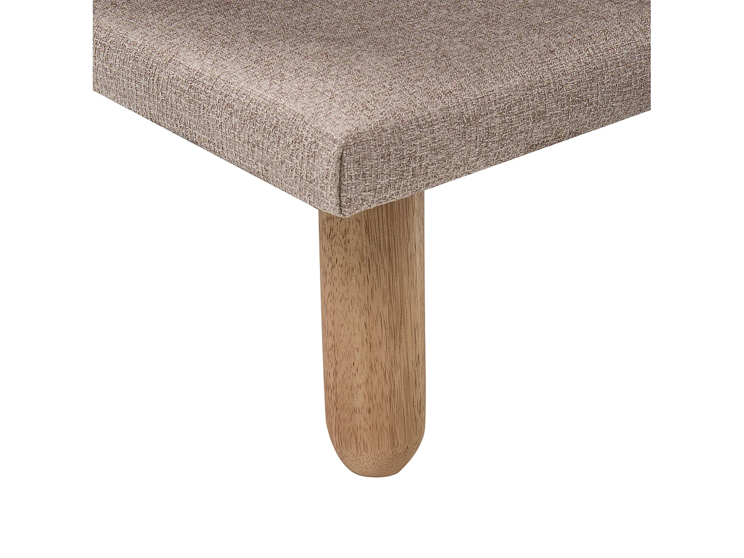 Chaise longue ALSTEN Tissu Beige