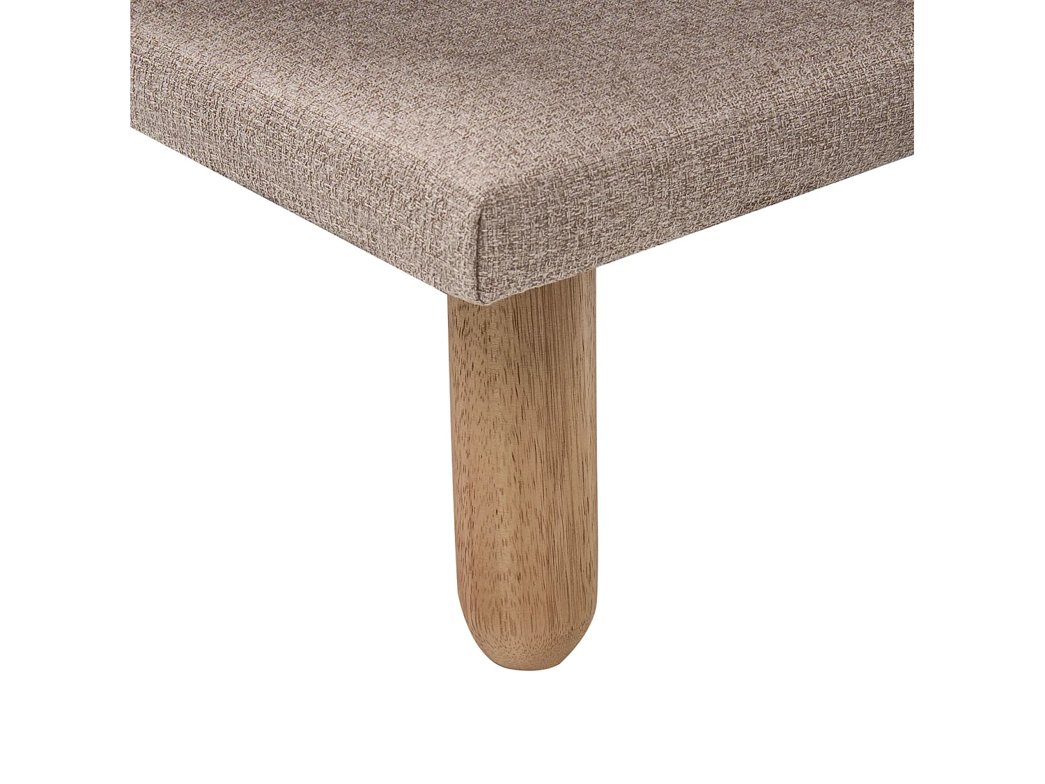 Chaise longue ALSTEN Tissu Beige