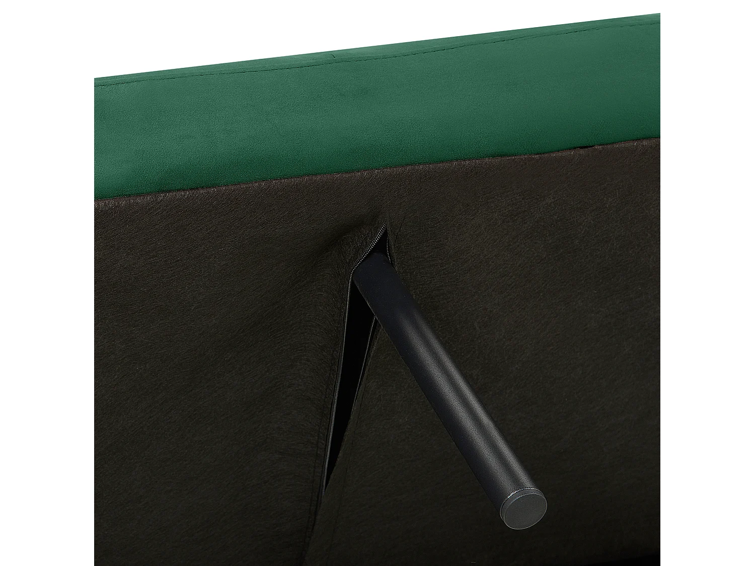 Slaapbank VIMMERBY Fluweel Smaragdgroen 3-zitter