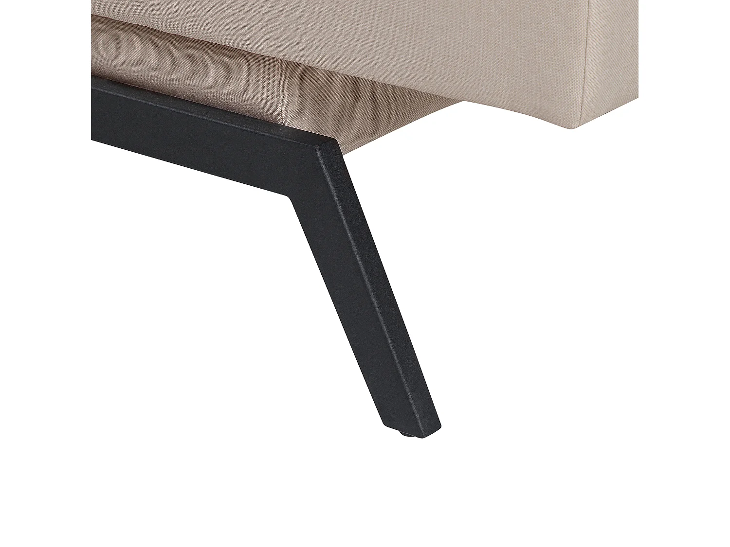 Canapé-lit 3 places LEEDS Tissu Multicolore