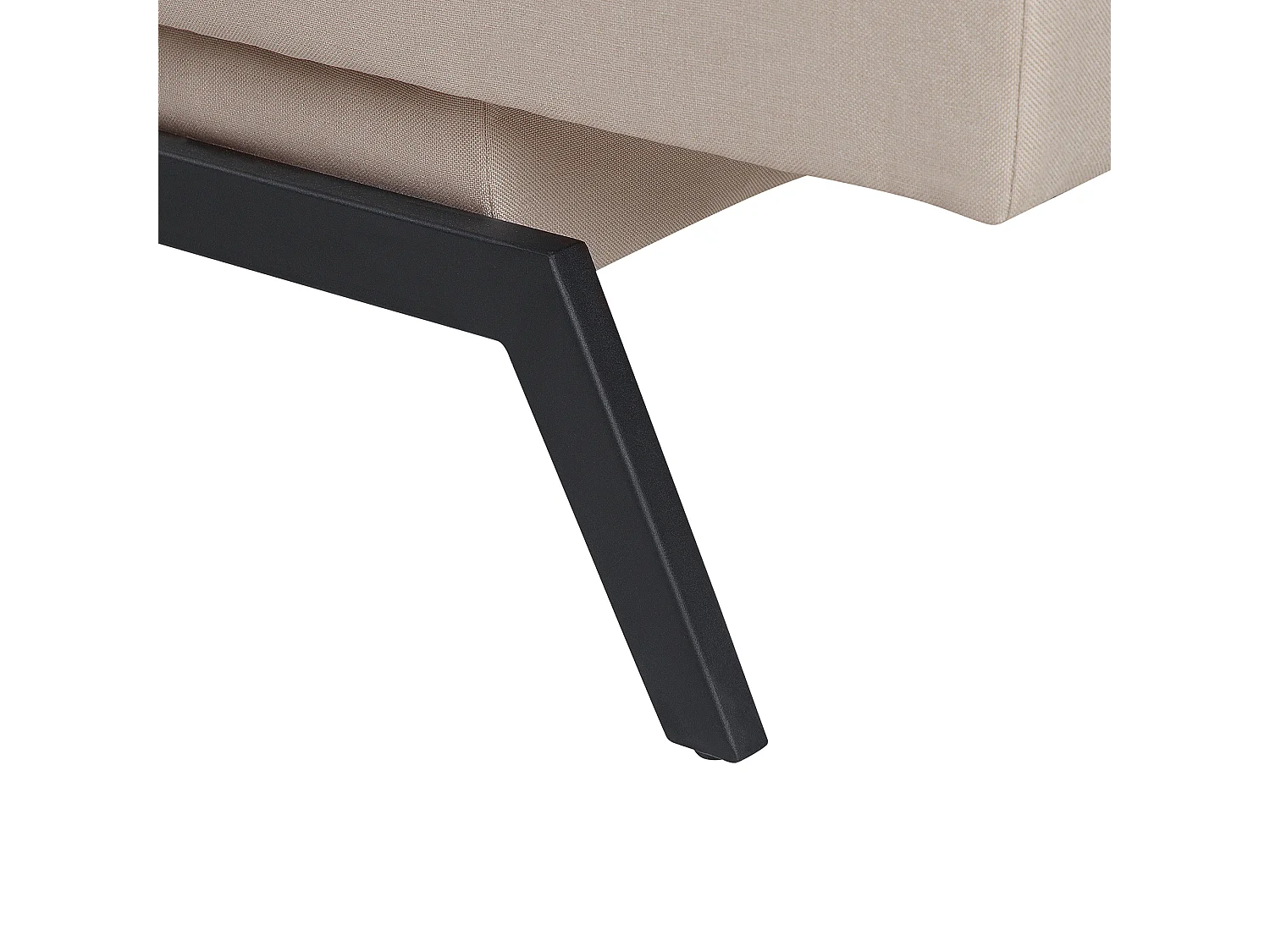 Canapé-lit 3 places LEEDS Tissu Multicolore